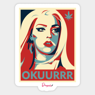 Laganja from Drag Race Sticker